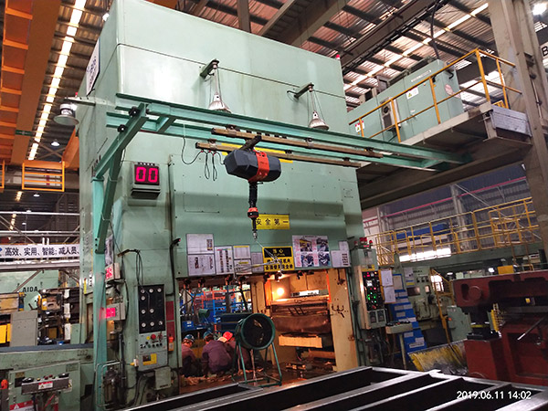 葫蘆提升系統使用現場